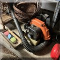 L01. Husqvarna backpack blower. 